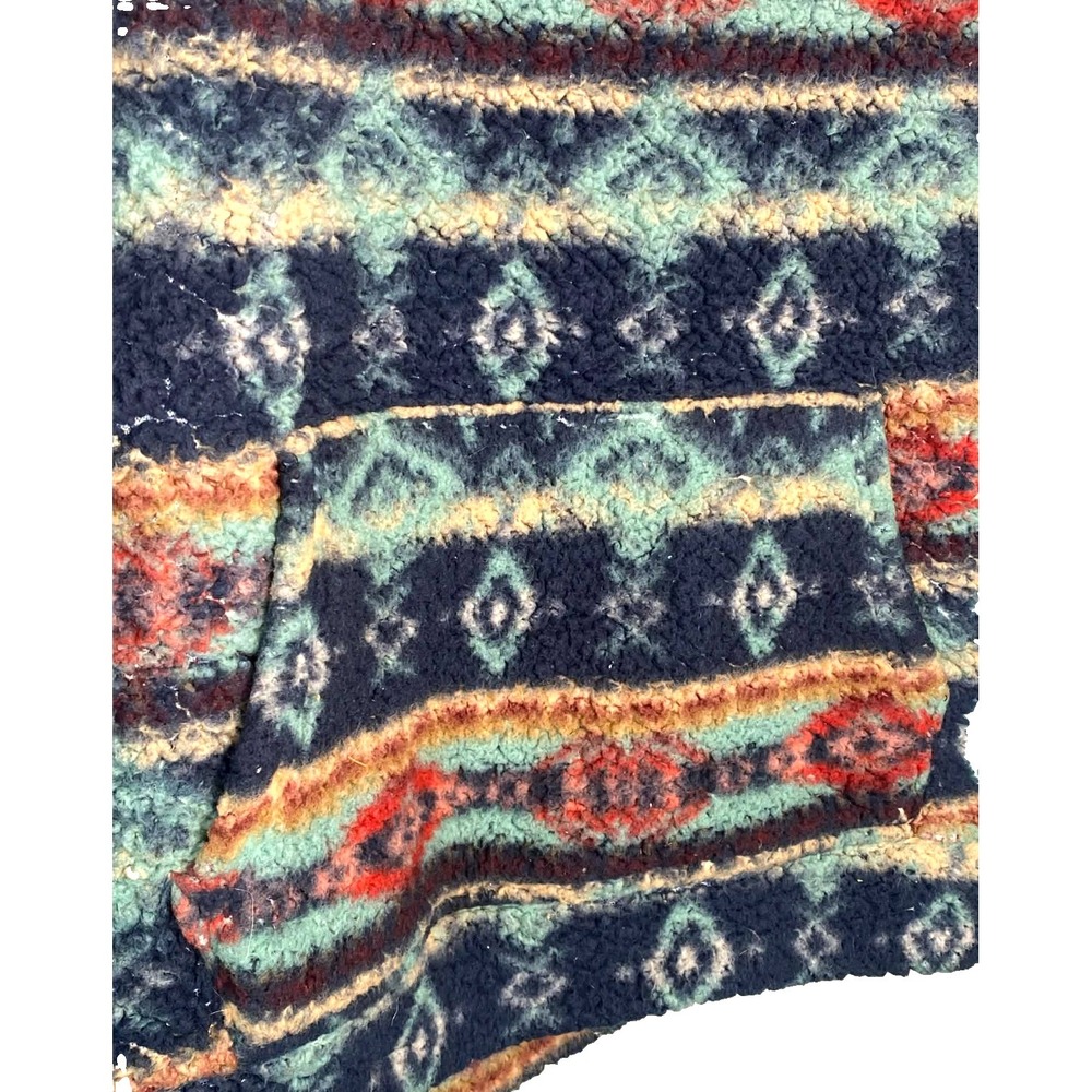 Trademark Brooklyn Cloth Men's Size Large Aztec Print Pullover Hoodie soft warm - Picture 2 of 6